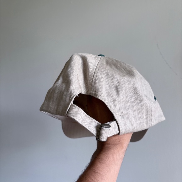 vintage 2 tons BPS FIRST dad hat strapback green beige - Picture 3 of 7